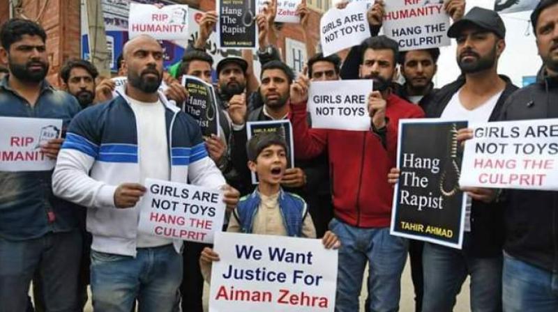 Anger erupts in Kashmir over rape of 3-year-old minor in Sumbal, Valley shuts down