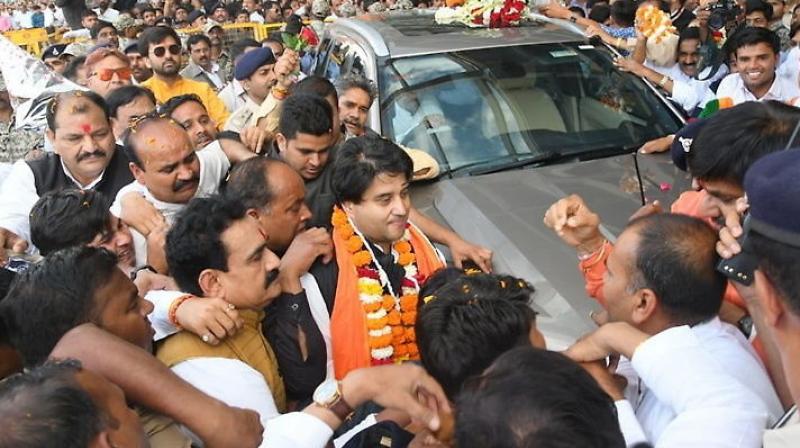 Jyotiraditya scindia bjp rajya sabha candidate nomination