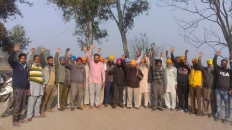 farmer protest