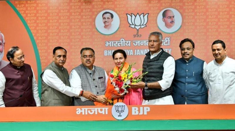Preneet Kaur joins BJP Preneet Kaur joins BJP