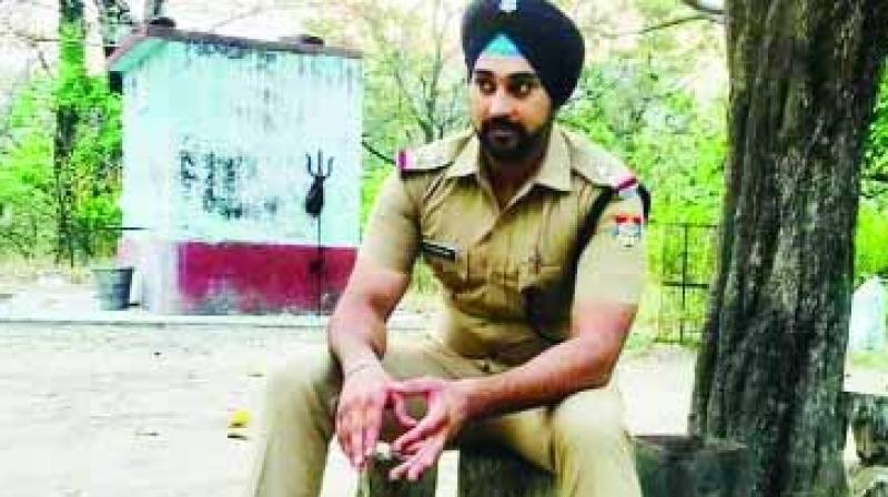 Sikh police officer Gagandeep Singh 