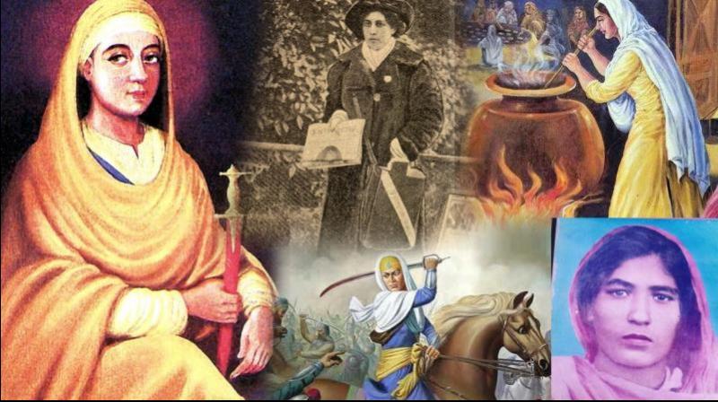 Salute to the great women of Sikh history on the occasion of International Women's Day