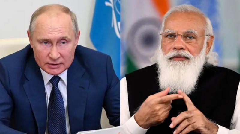 50-minute phone call between PM Narendra Modi and Vladimir Putin 50-minute phone call between PM Narendra Modi and Vladimir Putin