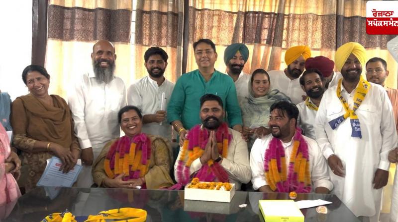 AAP councilor Bhupinder Singh becomes president of Sangrur Municipal Council AAP councilor Bhupinder Singh becomes president of Sangrur Municipal Council