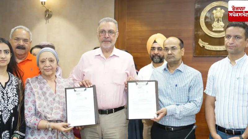 Punjab Government signs MoU with UVCan Foundation to launch breast cancer screening initiative in Moga Punjab Government signs MoU with UVCan Foundation to launch breast cancer screening initiative in Moga