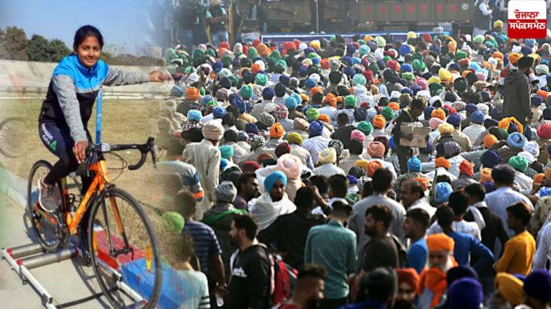 Cyclist Baljeet Kaur