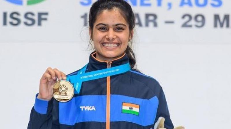 haryana girl manu bhakar win gold