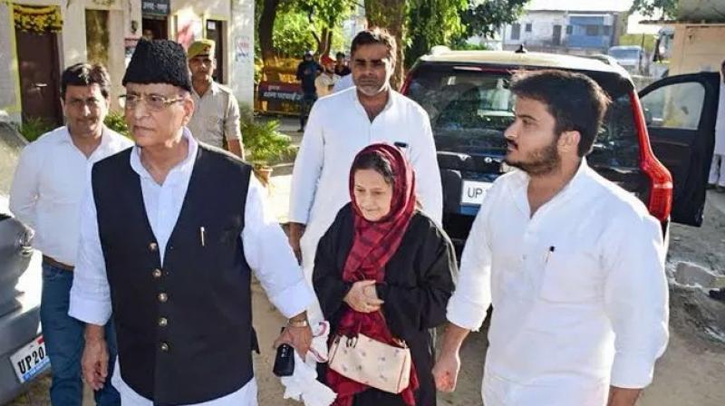 Uttar Pradesh SP Leader Azam Khan, Wife, Son Sentenced To 7 Years Jail Uttar Pradesh SP Leader Azam Khan, Wife, Son Sentenced To 7 Years Jail