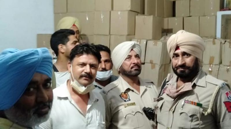 Fake liquor module at Ludhiana Fake liquor module at Ludhiana
