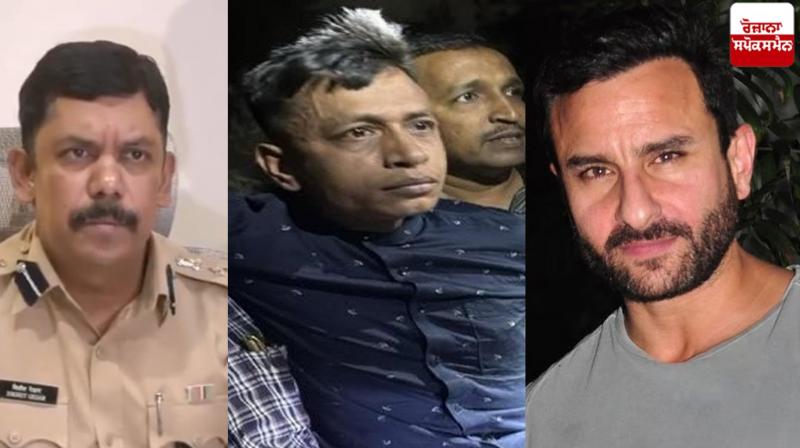 Saif Ali Khan Mumbai police press conference News Saif Ali Khan Mumbai police press conference News