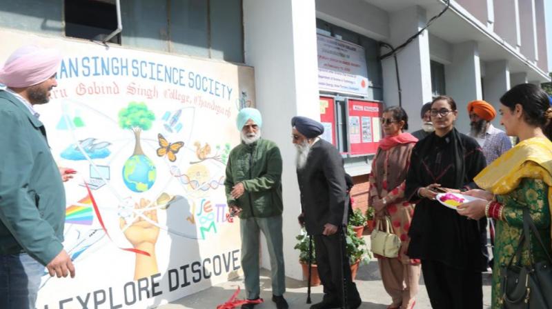 SGGS College Launch Prof. Puran Singh Science Society