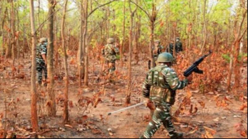 9 naxalites killed 9 naxalites killed