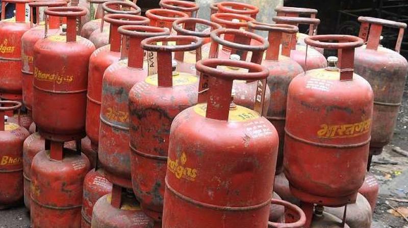 LPG gas cylinder LPG gas cylinder