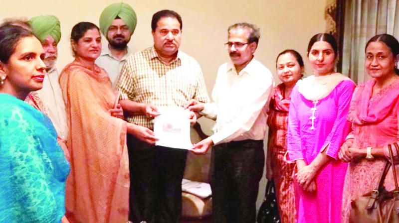 Instructions Given To OP Soni By Mr. Krishan Kumar And Principals Committee Instructions Given To OP Soni By Mr. Krishan Kumar And Principals Committee