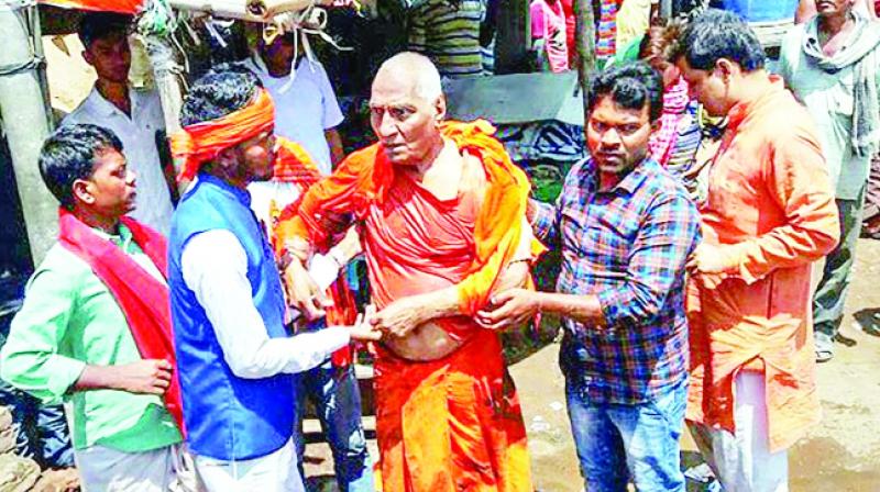Swami Agnivesh after Assaulted 