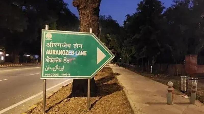 Aurangzeb Lane was renamed Dr. APJ Abdul Kalam kept the lane Aurangzeb Lane was renamed Dr. APJ Abdul Kalam kept the lane
