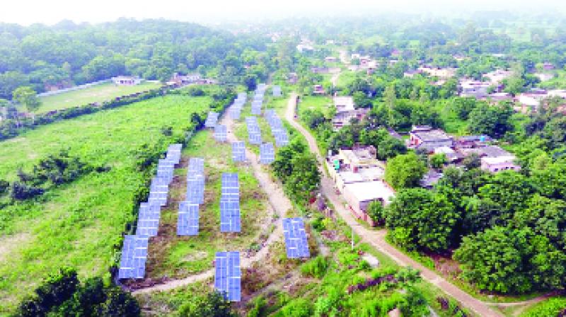 Solar Lift Irrigation Project in Punjab at village Jugiaal