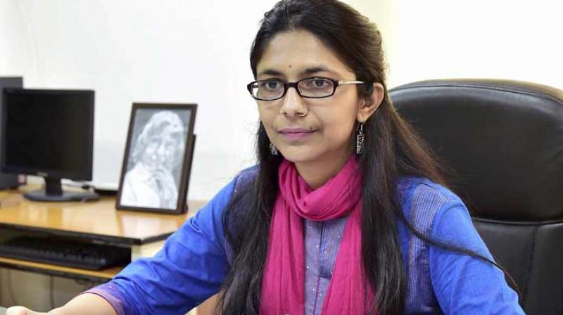 Chairperson of Delhi Women's Commission Swati Jaihind