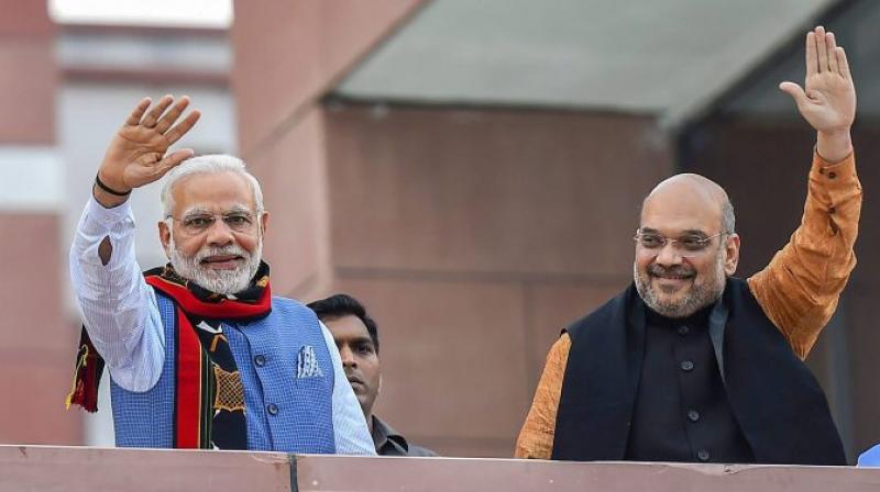 PM Narendra Modi and Amit Shah PM Narendra Modi and Amit Shah