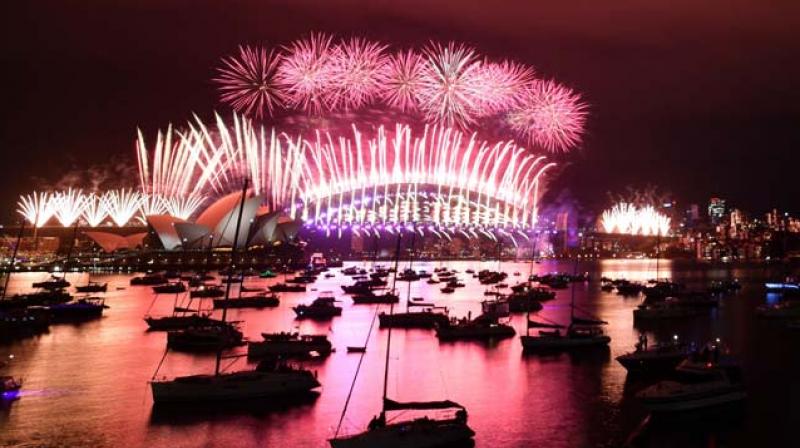 New Year celebrations in New Zealand 