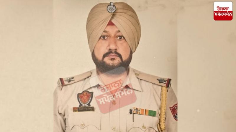 Jalandhar ASI riding a motorcycle died in a road accident Jalandhar ASI riding a motorcycle died in a road accident