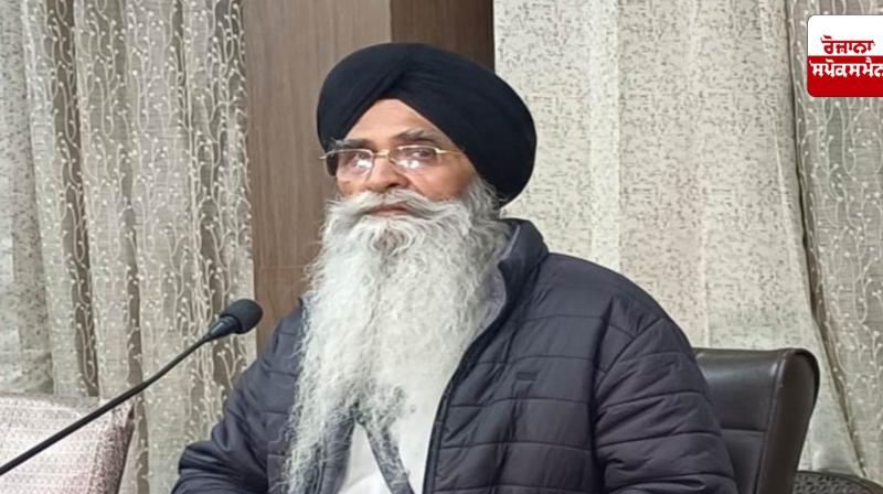 Harjinder Singh Dhami's big statement after meeting Jathedar Giani Raghbir Singh Harjinder Singh Dhami's big statement after meeting Jathedar Giani Raghbir Singh