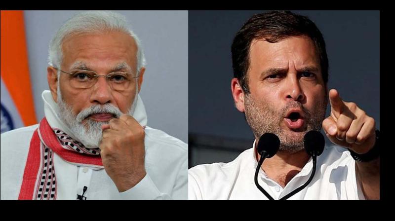 Rahul Gandhi and PM modi