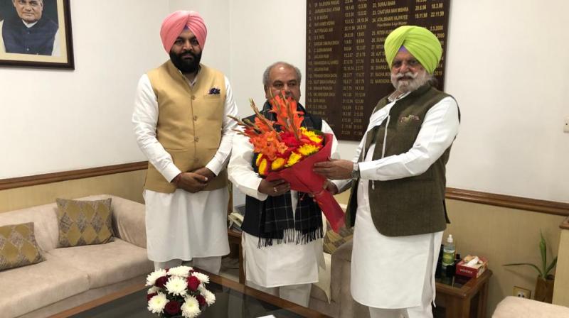 Rana Gurjeet Singh Meets Union Agriculture Minister Narendra Singh Tomar