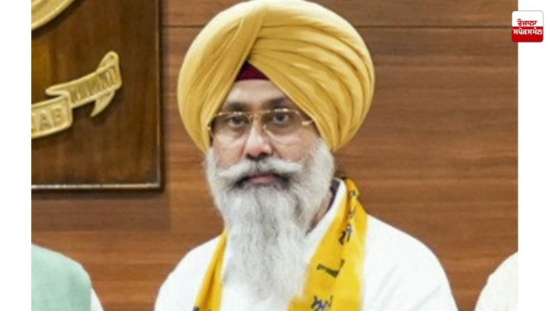 Record decrease in stubble burning incidents in Tarn Taran - Harmeet Singh Sandhu Record decrease in stubble burning incidents in Tarn Taran - Harmeet Singh Sandhu