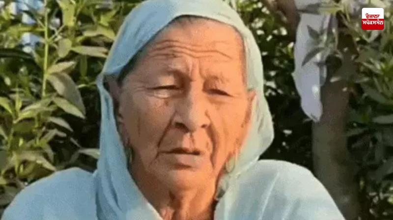 Picture of an elderly woman printed on 223 ballots