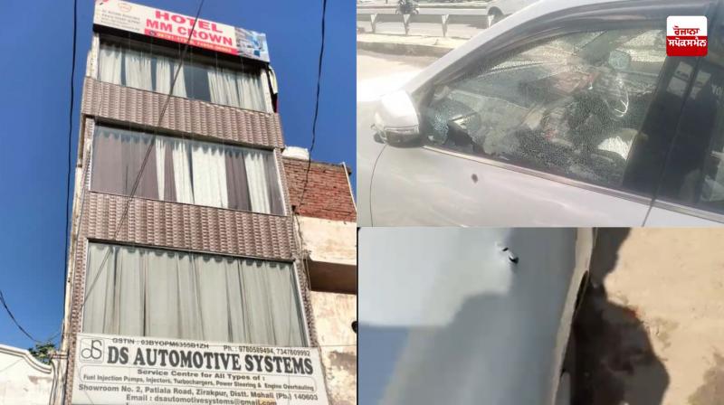 A motorcyclist opened fire in broad daylight in Zirakpur