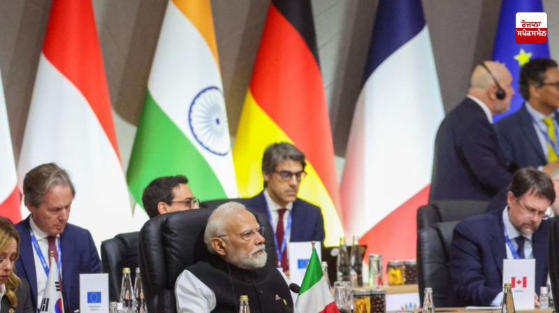 PM Modi calls for "rethinking development parameters" at G20 summit