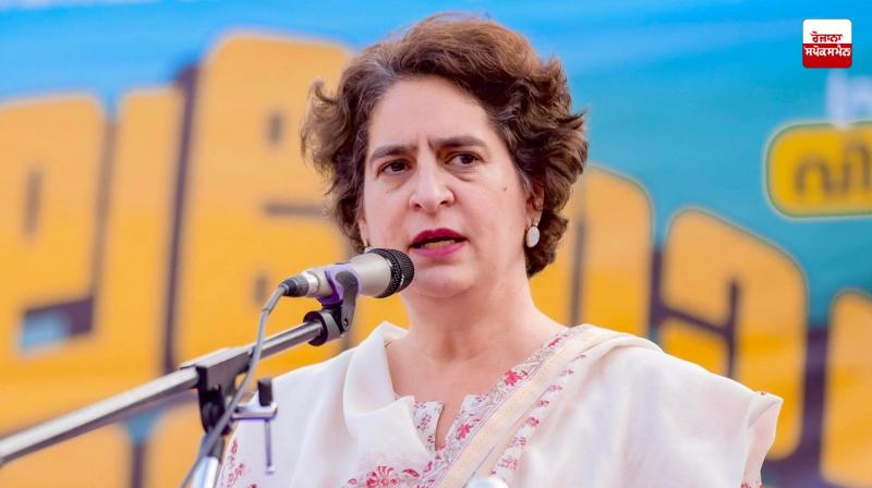 Priyanka Gandhi challenges BJP to hold elections with ballot papers