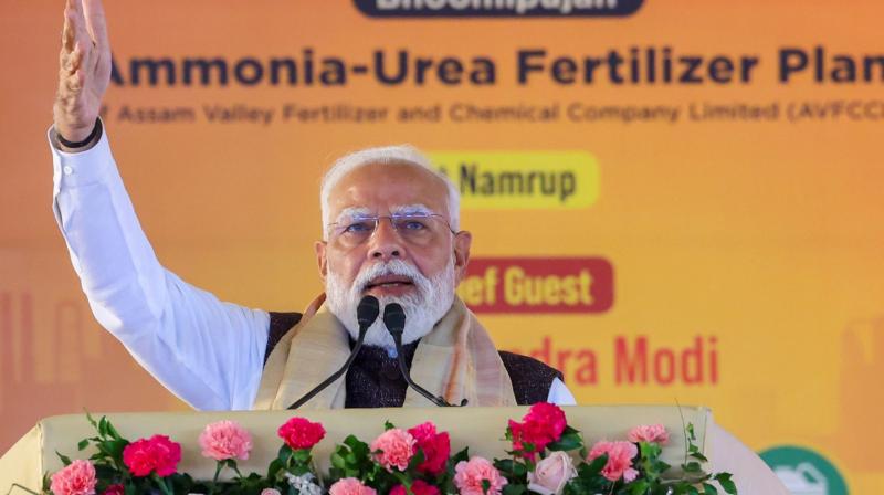 Congress involved in anti-national activities: Prime Minister