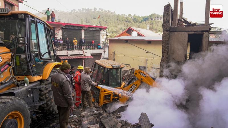 Fire breaks out in Solan's Arki Market, three including a child die