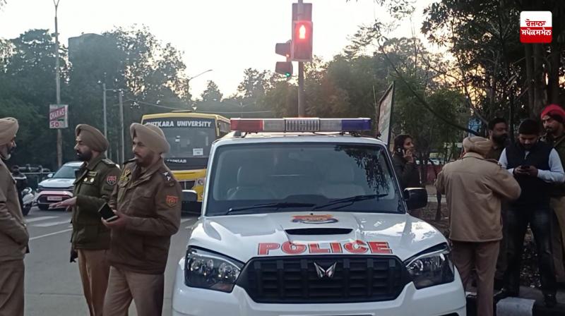 Large-scale blockade in Patiala, police on alert