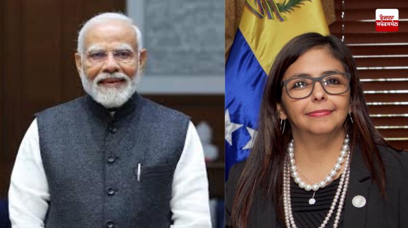 PM Modi speaks to Venezuela's acting President Rodriguez