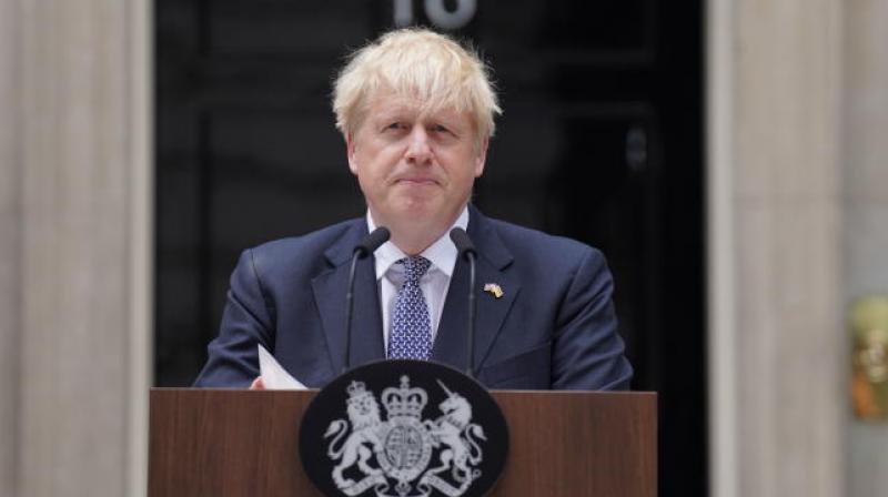 Boris Johnson resigns as MP over partygate report Boris Johnson resigns as MP over partygate report