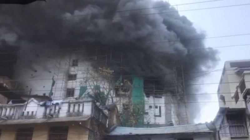Fire At Hospital In Nagpur Fire At Hospital In Nagpur