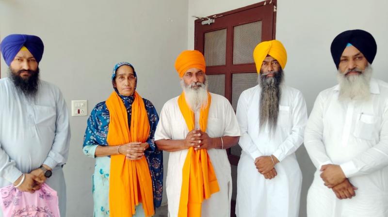 Shiromani Committee delegation met with Bandi Singh Bhai Shamsher Singh Shiromani Committee delegation met with Bandi Singh Bhai Shamsher Singh
