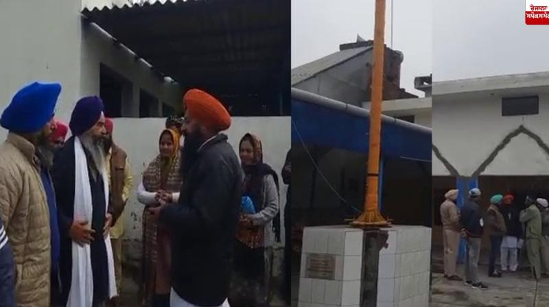Fire at Gurudwara Sahib in Batala Fire at Gurudwara Sahib in Batala