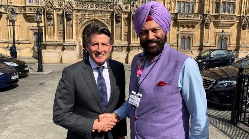 Rana Sodhi calls on Chancellor Loughborough University & Olympic Champion Lord Sebastian Coe Rana Sodhi calls on Chancellor Loughborough University & Olympic Champion Lord Sebastian Coe