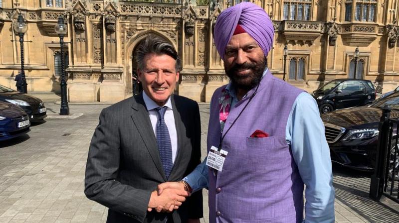 Rana Sodhi calls on Chancellor Loughborough University & Olympic Champion Lord Sebastian Coe