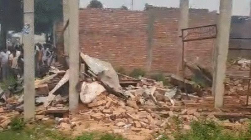 Lucknow firecracker factory Explosion News Lucknow firecracker factory Explosion News