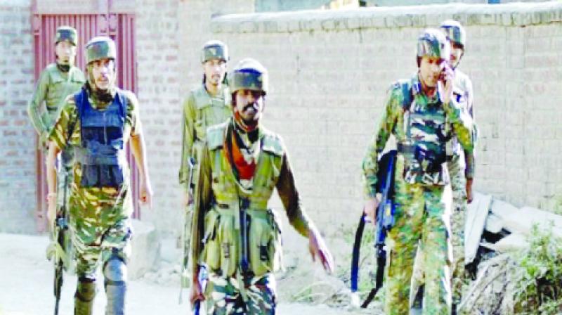 Constable injured in shooting incident at DGP's official residence in Jammu Kashmir Constable injured in shooting incident at DGP's official residence in Jammu Kashmir