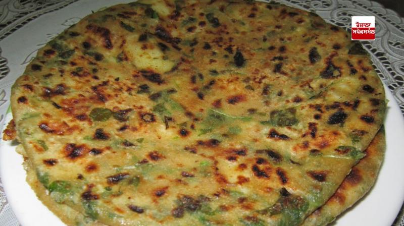 Methi paratha Methi paratha