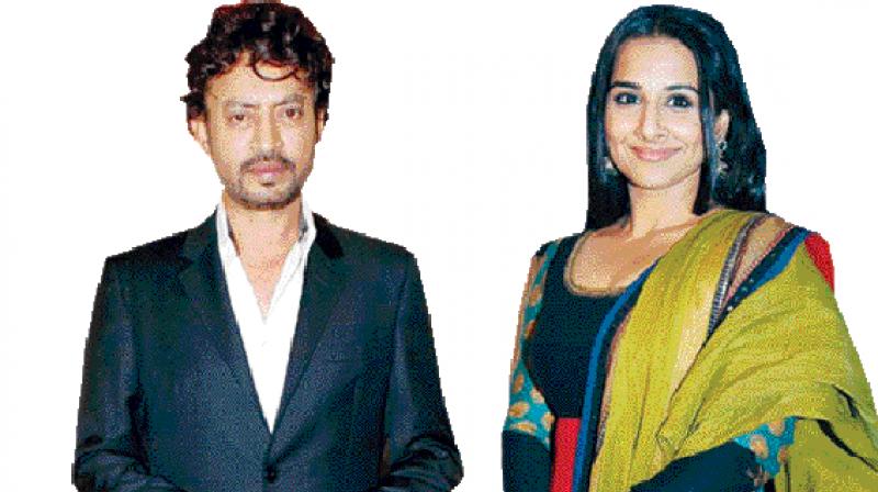 Irrfan khan And Vidya Balan Irrfan khan And Vidya Balan