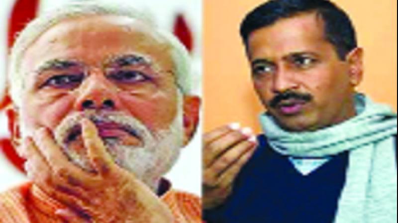 Narendra Modi And Arvind Kejriwal Narendra Modi And Arvind Kejriwal