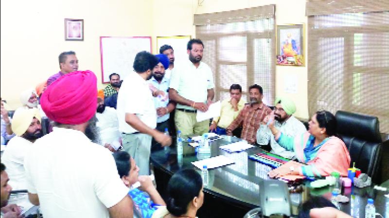 Counselor and Council President Anju Chandra argued at a resolution Counselor and Council President Anju Chandra argued at a resolution