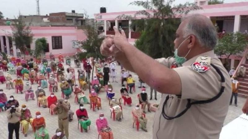 Awareness barnala special bus corona virus symptoms helpline number lock down Awareness barnala special bus corona virus symptoms helpline number lock down